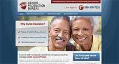 Desktop Screenshot of burialinsurancenetwork.com